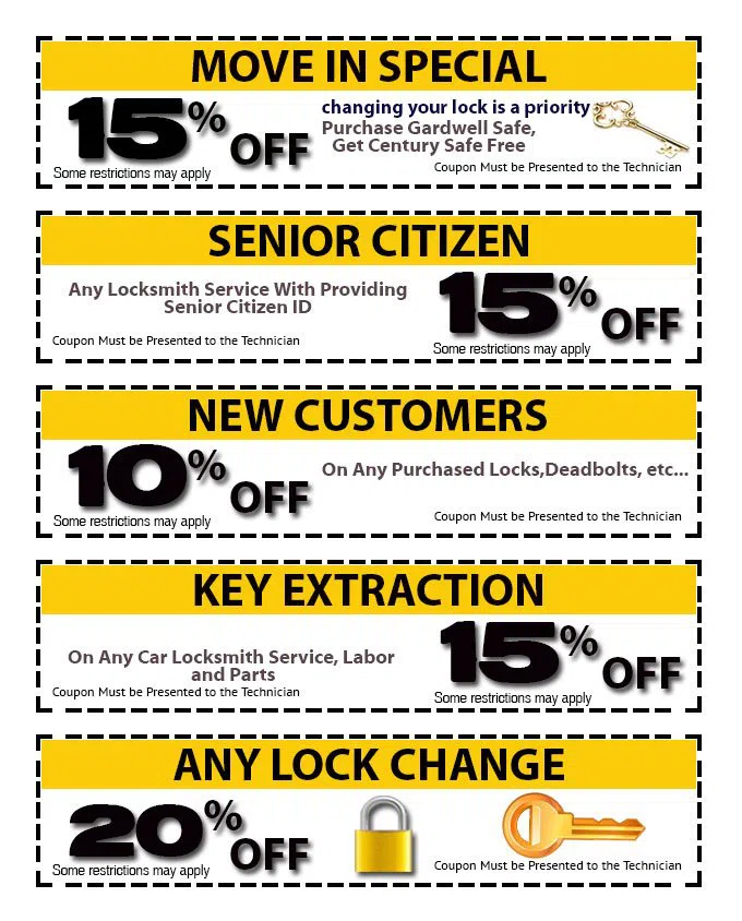 Security Locksmith Services New Haven, CT 203-433-3453 - coupon-img